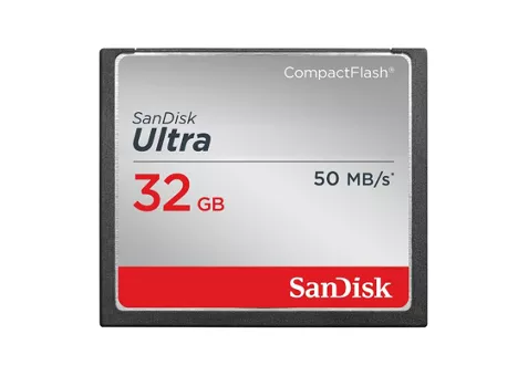 Фото: SanDisk CF 32 Gb Ultra 50MB/s SDCFHS-032G-G46