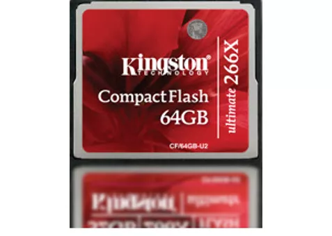 Фото: Kingston CF 64 GB Card Ultimate 266x