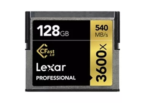 Фото: Lexar CFast 128GB 3600X Professional