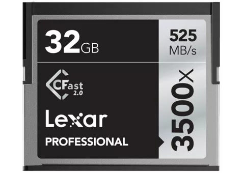 Фото: Lexar CFast 32GB 3500X Professional