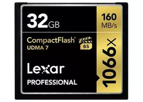 Фото: Lexar CF 32GB 1066X Professional