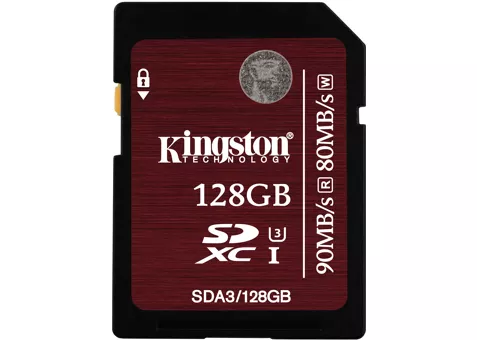 Фото: Kingston 128GB SDXC C10 UHS-I Ultimate R90MB/s/W45MB/s