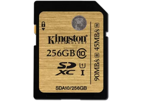 Фото: Kingston 256GB SDXC C10 UHS-I Ultimate R90MB/s/W45MB/s