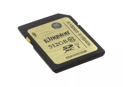 Фото: Kingston 512GB SDXC C10 UHS-I Ultimate R90/W45MB/s