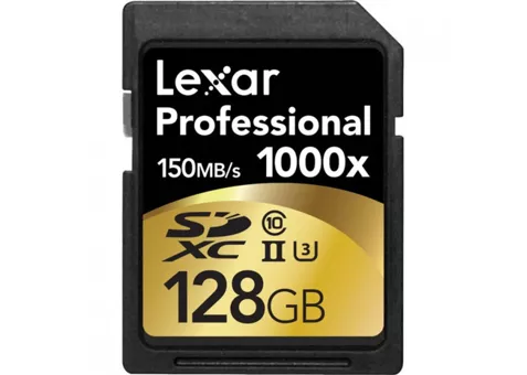 Фото: Lexar Pro 128GB SDXC C10 UHS-II U3 R150/W80MB/s 4K