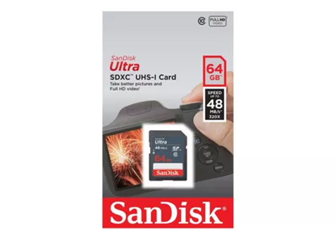 Фото: SanDisk SDXC 64 Gb Ultra 48Mb/s (SDSDUNB-064G-GN3IN)