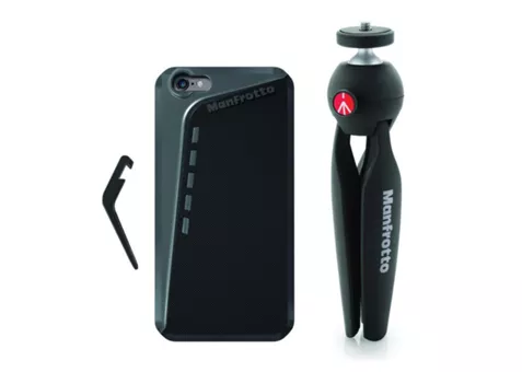 Фото: Manfrotto Pixi Black kit Case iPhone6 Plus (MKTKLYP6P)
