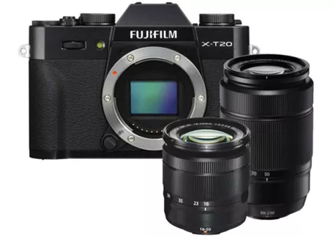 Фото: Fuji Fujifilm X-T20 Kit XC 16-50mm + 50-230mm Black