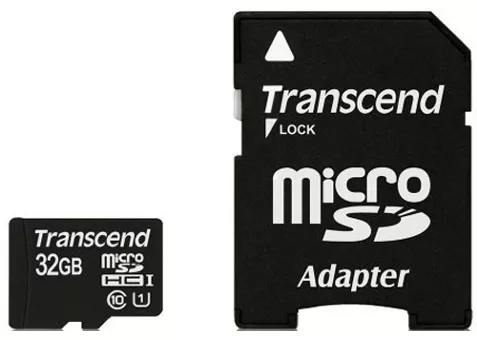 Фото: Transcend MicroSDHC 32 GB UHS-1 Premium + ad (TS32GUSDU1)