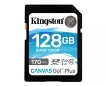 Фото: Kingston 128GB SDXC C10 UHS-I U3