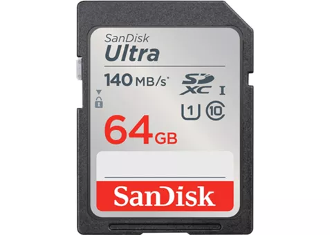 Фото: SanDisk SDXC 64Gb UHS-I R140MB/s Ultra (SDSDUNB-064G-GN6IN)
