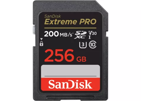 Фото: SanDisk SDXC 256Gb Extreme Pro U3 4K V30 R200 W90 (SDSDXXD-256G-GN4IN)