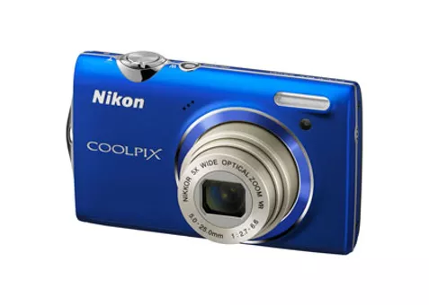 Фото: Nikon Coolpix S5100 Blue гарантия производителя