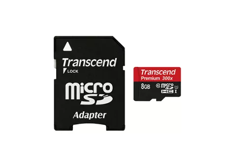 Фото: Transcend MicroSDHC  8 GB UHS-1 Premium (TS8GUSDU1)