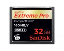 Фото: SanDisk CF 32 Gb Extreme Pro 160 Mb/s (SDCFXPS-032G-X46)