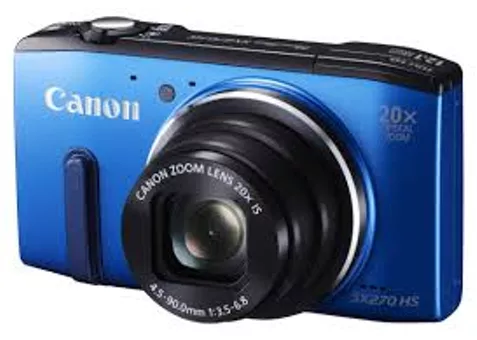 Фото: Canon PowerShot SX270 HS Blue гарантия производителя