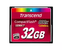 Фото: Transcend CF 32 GB 800x (TS32GCF800)