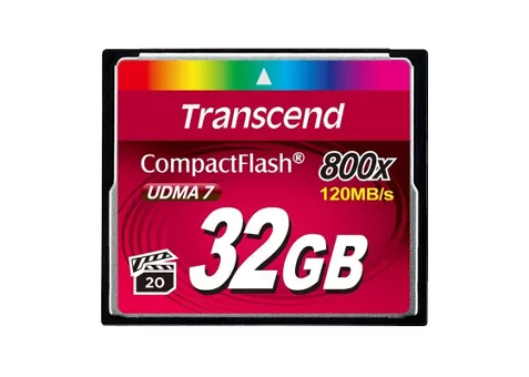 Фото: Transcend CF 32 GB 800x (TS32GCF800)