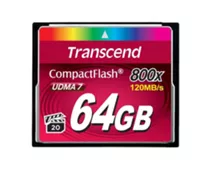 Фото: Transcend CF 64 GB 800x (TS64GCF800)