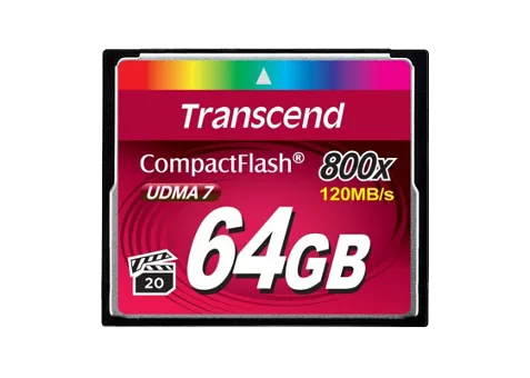 Фото: Transcend CF 64 GB 800x (TS64GCF800)