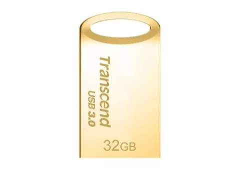Фото: Transcend JetFlash 710 32Gb Metal Gold (TS32GJF710G)
