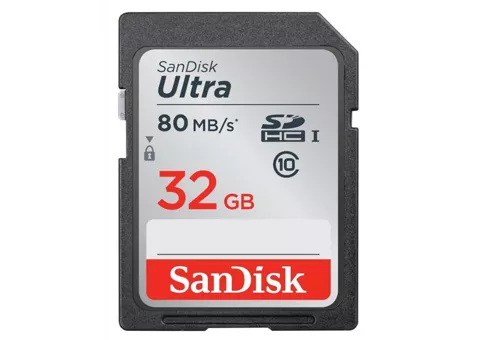Фото: SanDisk SDHC 32 Gb Ultra UHS-I (80Mb/s) SDSDUNC-032G-GN6IN