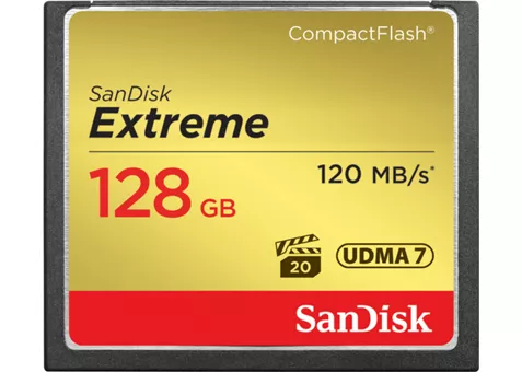 Фото: SanDisk CF card 128Gb Extreme 120/85 Mb/s (SDCFXSB-128G-G46)