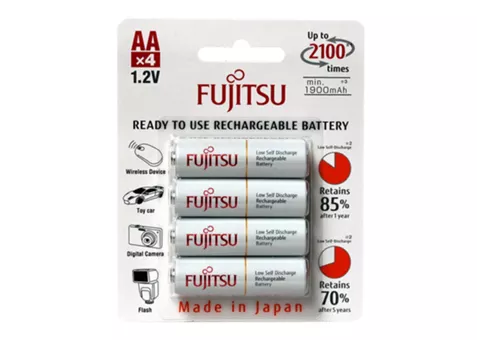 Фото: Fujitsu AA 1900 mAh 4BP Ni-Mh READY 2 USE (HR-3UTCEX (4B))