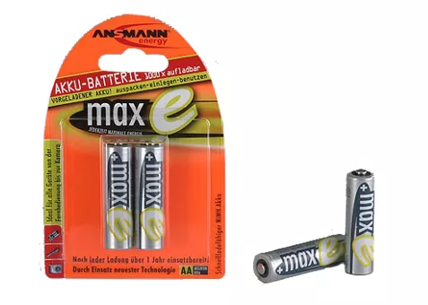 Фото: Ansmann AA2x2100 mah maxE (1шт)