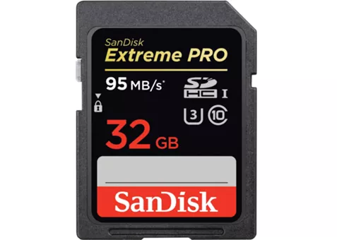 Фото: SanDisk SDHC 32Gb Extreme Pro UHS 95 Mb/s (SDSDXXG-032G-GN4IN)