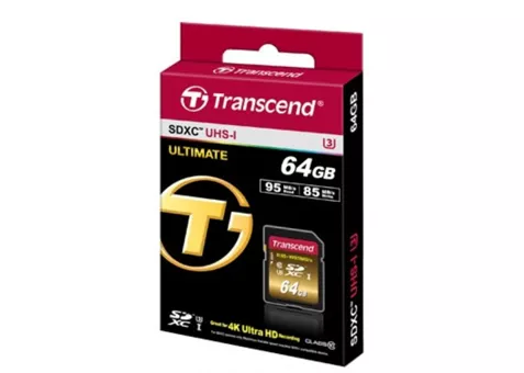 Фото: Transcend SDXC 64 GB UHS-I U3 Ultimate R95/W85 (TS64GSDU3X)