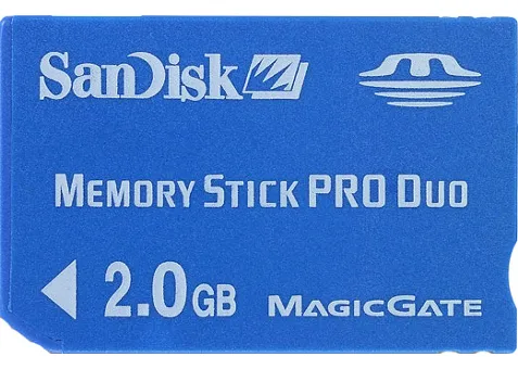 Фото: SanDisk Memory Stick Pro Duo 4 Gb