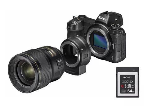 Фото: Nikon Z7 Kit 24-70 f4+FTZ Adapter+XQD 64GB (VOA010K008)