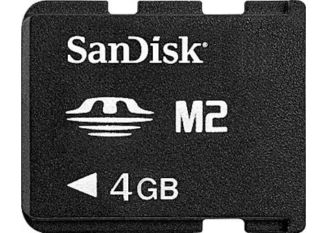 Фото: SanDisk Memory Stick Micro (M2) 4Gb