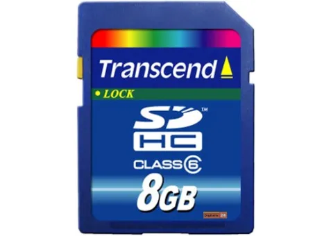 Фото: Transcend SDHC Card 8 GB CL6