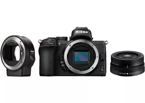 Фото: Nikon Z50 Kit 16-50mm VR+FTZ
