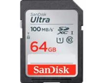 Фото: SanDisk SDXC 64 Gb Ultra 100Mb/s (SDSDUNR-064G-GN6IN)
