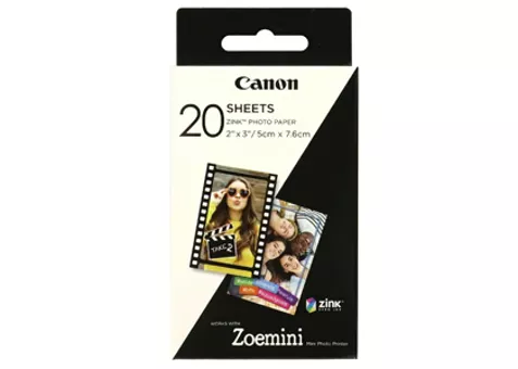 Фото: Canon Папір ZINK 2"x3" ZP-2030 20 аркушей (3214C002)