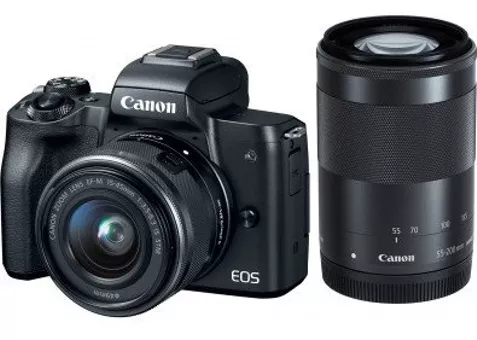 Фото: Canon EOS M50 Kit 15-45 IS STM + 55-200 IS STM Blac (4728C044)