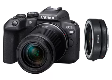 Фото: Canon EOS R10 Kit RF-S 18-150 IS STM + Adapter EF-RF (5331C029)