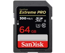Фото: SanDisk SDXC 64GB UHS-II U3 V90 R300/W260MB/s Extreme Pro (SDSDXDK-064G-GN4IN)