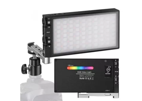 Фото: K&FConcept Накамерна RGB панель 12W (GW51.0062)