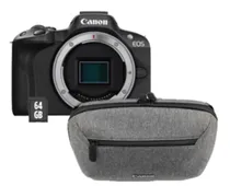 Фото: Canon EOS R50 Kit RF-S18-45 Black Travel Kit 5811C099