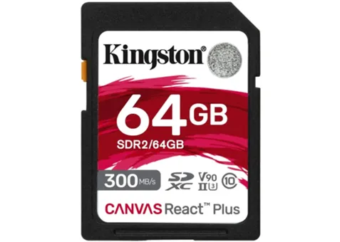 Фото: Kingston 64GB SDXC R300/W260MB/s UHS-II