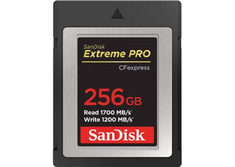 Фото: SanDisk CFexpress 256GB Extreme PRO (1700R/1200W) (SDCFE-256G)