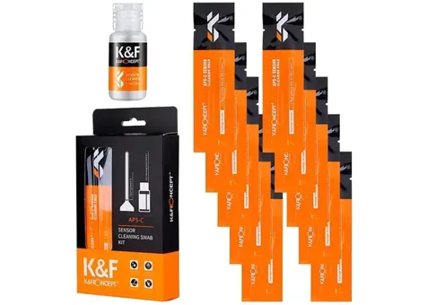 Фото: K&FConcept набір для чищення матриці Sensor Cleaning Swab (APS-C 16mm) (SKU.1616)