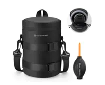 Фото: K&FConcept сумка для об'єктиву Camera Lens Pouch Case L (KF13.202)
