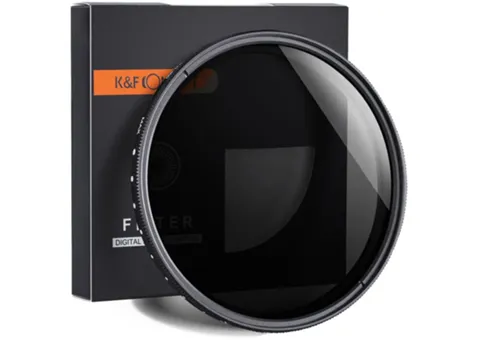 Фото: K&FConcept 55 mm ND2-ND400 Slim Variable/Fader NDX (KF01.1108)