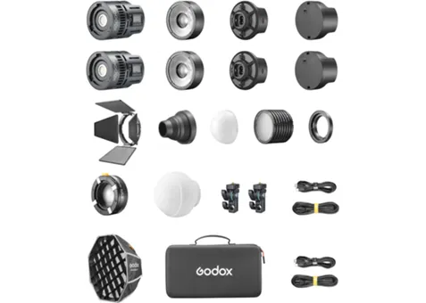 Фото: Godox RS60Bi Bi-Color LED Monolight (2-Light Kit)