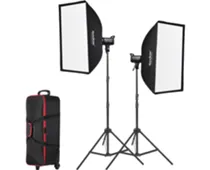 Фото: Godox SL100Bi-K2 LED Softbox Kit